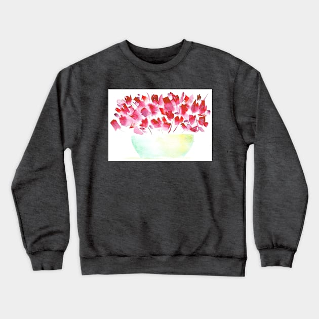 Pearl's Bouquet Crewneck Sweatshirt by Tstafford